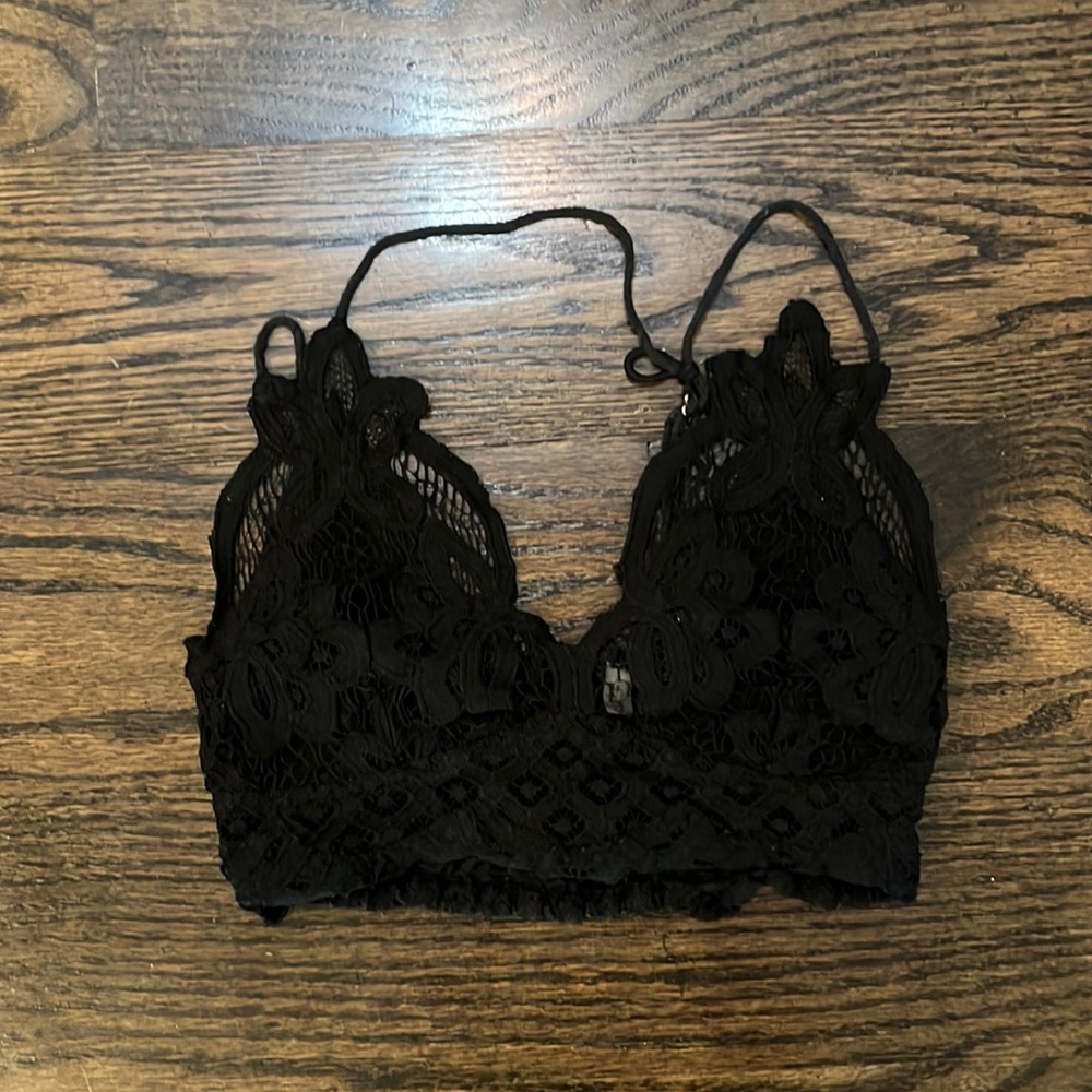black free people bralette